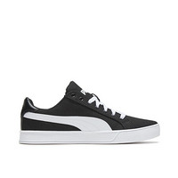 彪马 PUMA  男女同款 基础系列 Puma Smash Vulc Canvas 休闲鞋 374754 02 黑色-白 37.5 UK4.5