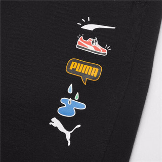 彪马 PUMA 男子 生活系列 Awareness Knit Shorts 短裤 532036 01 黑色 亚洲码 XL 185/82A