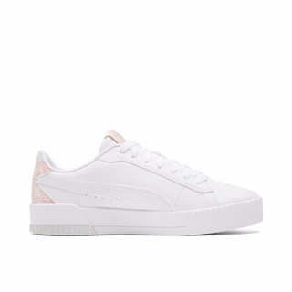 彪马 PUMA 女子 基础系列 Carina Crew Untamed Su 板鞋 375960 01 白-白 38.5 UK5.5