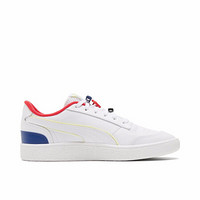 彪马 PUMA 男女同款 生活系列 Ralph Sampson Lo Decor8 板鞋 375854 01 白-淡黄色-电子蓝 36 UK3.5