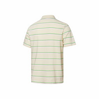 彪马 PUMA 男子 生活系列 Downtown Stripe Polo 短袖polo 599781 75 蛋酒色 亚洲码 XL 185/104A