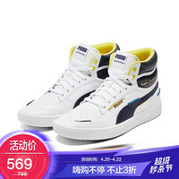 彪马PUMA 男女同款 生活系列 Ralph Sampson Mid Pop 板鞋 374925 02 白-粗呢蓝 43 UK9