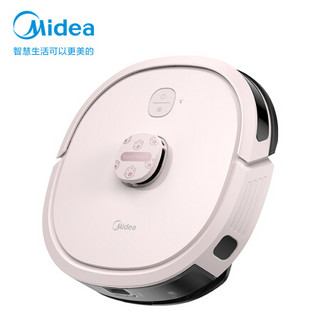 美的（Midea）M62扫地机器人 激光导航 智能规划路线 吸扫拖一体  智能互联 家用吸尘器扫地机 猫爪粉