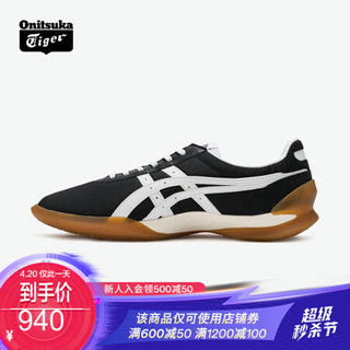 Onitsuka Tiger鬼塚虎20秋冬休闲男女鞋 复古慢跑鞋OHBORI EX 1183A806 黑色 44.5