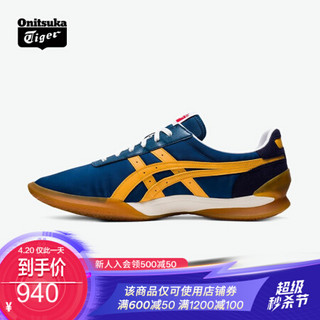 Onitsuka Tiger鬼塚虎20秋冬休闲男女鞋 复古慢跑鞋OHBORI EX 1183A806 深蓝色 44.5