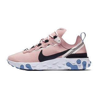 NIKE 耐克 React Element 55 女子跑鞋 BQ2728-602 粉蓝黑 35.5