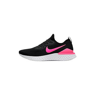 NIKE 耐克 Epic React Flyknit 2 男子跑鞋 BQ8928-013 黑色/爆炸粉 43