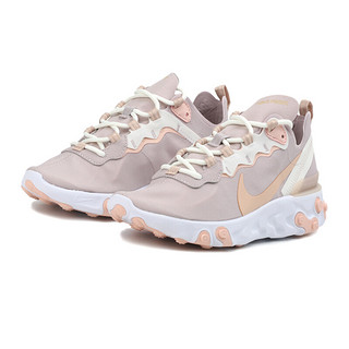 NIKE 耐克 React Element 55 女子跑鞋 BQ2728-012 淡紫 36.5