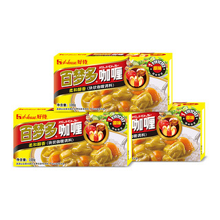 好侍百梦多咖喱日式咖喱块2盒装原味速食家用咖喱鸡肉饭鱼丸调料