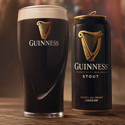 GUINNESS 健力士 爱尔兰进口啤酒 440ml*4听