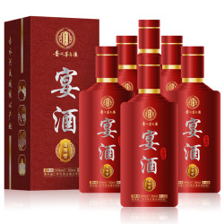 宴酒茅台镇酱香型53度白酒500ml6瓶