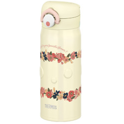 THERMOS 膳魔师 进口膳魔师不锈钢保冷保温杯3D浮雕款轻量便携男女水杯JNR-400ml