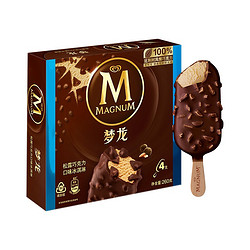MAGNUM 梦龙 和路雪 松露巧克力口味 冰淇淋家庭装 65g*4支