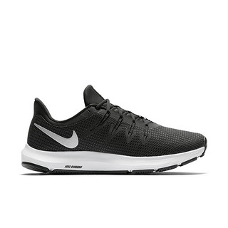 NIKE 耐克 Quest 女子跑鞋 AA7412-001 黑白 38.5