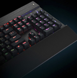 e元素 战隼 Z-77 104键 有线机械键盘 黑色 国产青轴 RGB