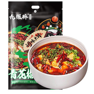 JIUYANQIAO 九眼桥 九眼桥青花椒鱼调料水煮麻辣鱼210g