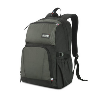 美旅箱包中学生双肩包大容量时尚潮流背包学生书包 TP1黑色/深灰色