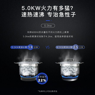 林内（Rinnai）抽油烟机灶具套装烟灶两件套 顶吸式油烟机 5KW超大火力燃气灶NM05T+2E07M 天然气