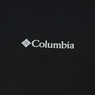 Columbia哥伦比亚t恤男21春夏新款男子户外休闲舒适透气奥米降温速干短袖 AE6084 010 M