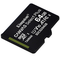 Kingston 金士顿 64GB Micro-SD存储卡（V10、U1、A1)