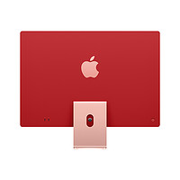 Apple 苹果 iMac 2021款 M1 芯片版 24英寸 一体机 粉色（M1、核芯显卡、8GB、256GB SSD、4.5K、MJVA3CH/A、七核）