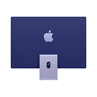 Apple 苹果 iMac 2021款 M1 芯片版 24英寸 一体机 紫色（M1、核芯显卡、8GB、256GB SSD、4.5K）