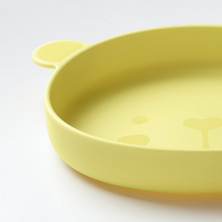 IKEA 宜家 KANONKUL系列 00002463 儿童餐盘 黄色
