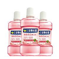 三金 西瓜霜清香西瓜防蛀漱口水 500ml*3