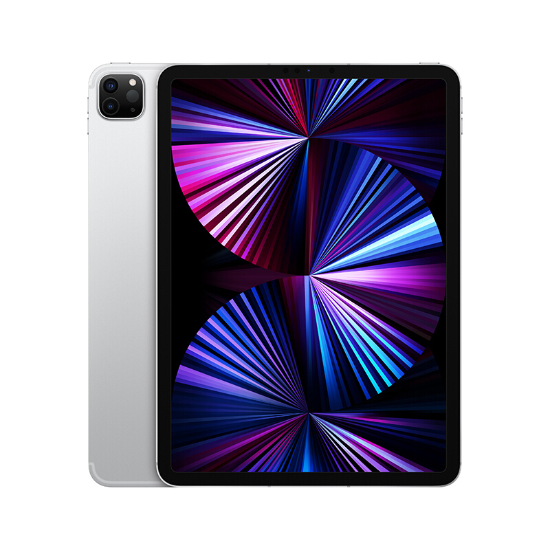 iPad Pro 11英寸平板电脑 2021年款 M1芯片 256GB WiFi版 银色 原封未激活苹果官方认证翻新