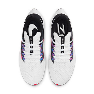 NIKE 耐克 Air Zoom Pegasus 38 女子跑鞋 CW7358-101 白色/黑色/野浆果色 35.5