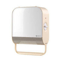 AIRMATE 艾美特 艾美特（AIRMATE）美妆镜暖风机家用取暖器节能速热小型电暖器浴室暖气机 WP20-X11-2米黄(暖风机)