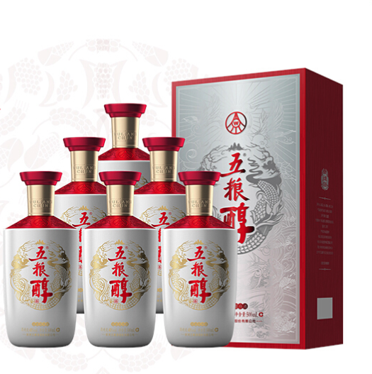 WU LIANG CHUN 五粮醇 银装 40%vol 浓香型白酒