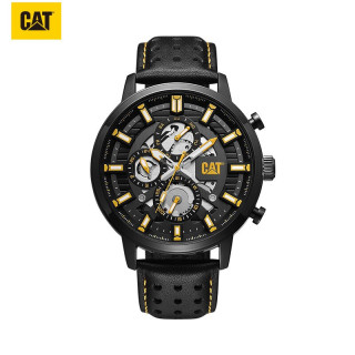 cat卡特手表男欧美小众镂空设计石英表天机系列catm33abl119