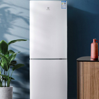 Electrolux 伊莱克斯 妙享系列 EBE2201TS 单循环 风冷双门冰箱 218L 闪白银