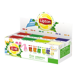 Lipton 立顿 茶叶 精选茶包组合 6种口味 80包153g 独立袋泡茶包