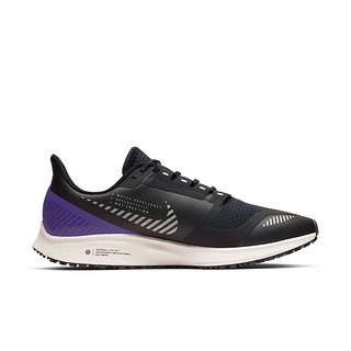 NIKE 耐克 Air Zoom Pegasus 36 Shield 男子跑鞋 AQ8005-002 黑紫 43