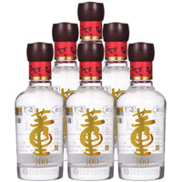 董酒 小酒 54%vol 董香型白酒 100ml*6瓶 瓶装