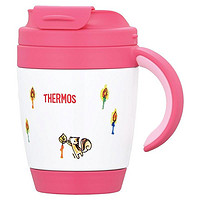 THERMOS 膳魔师 Home系列 JCV-270 RS 保温杯 270ml 粉色松鼠