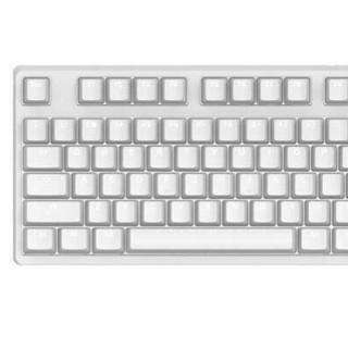 GANSS 迦斯 GS104D 104键 双模机械键盘 白色 Cherry银轴 单光