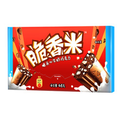 脆香米德芙脆米心牛奶夹心巧克力4片装48g休闲儿童小吃零食品糖果