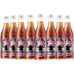 汉口二厂 桂花酸梅风味真果汁汽水玻璃瓶饮料 275ml*8瓶