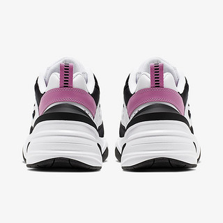 NIKE 耐克 M2K Tekno 女子跑鞋 AO3108-105 白黑紫 35.5