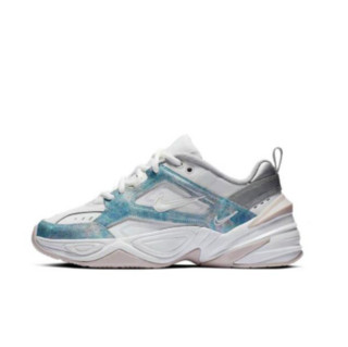 NIKE 耐克 M2K Tekno 女子跑鞋 AO3108-103 白蓝 36