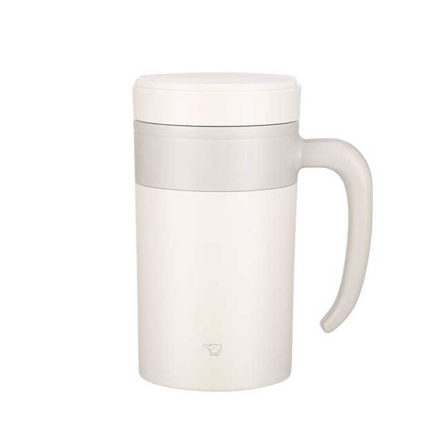 PLUS会员：象印 SE-KAE48C-WZ 保温杯 480ml 蛤粉色 象印 泡茶杯 茶漏 咖啡杯