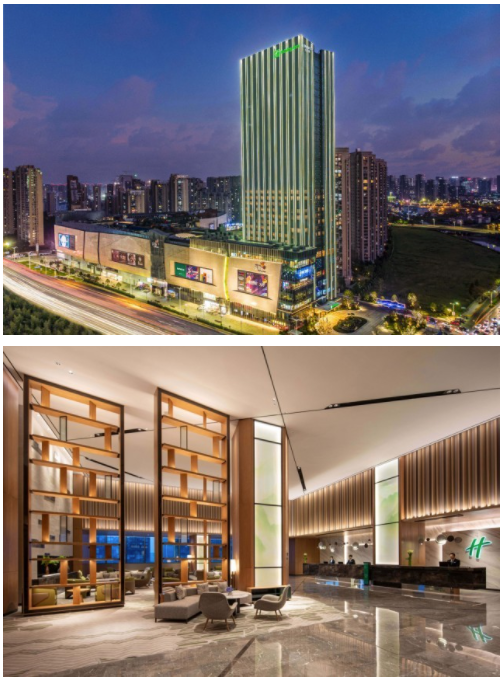 周末节假日专享杭州龙湖滨江天街假日酒店度假含早餐