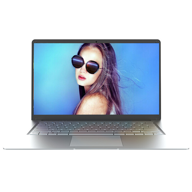 jumper 中柏 EZbook S4 14.1英寸 轻薄本 极光银(赛扬N4100、核芯显卡、4GB、64GB SSD、1080P、IPS）