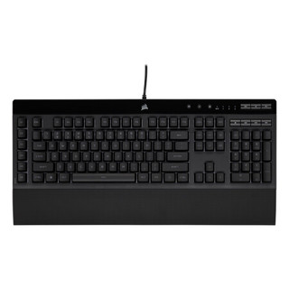 美商海盗船 K55 RGB PRO 104键 有线薄膜键盘 黑色 RGB