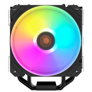 aigo 爱国者 CX600 炫彩版 单塔 风冷散热器 RGB