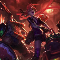 LEAGUE OF LEGENDS 英雄联盟 英雄皮肤 丧尸杀手 金克丝