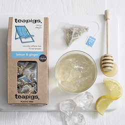 Teapigs teapigs茶猪猪柠檬生姜茶进口冷泡茶包15包